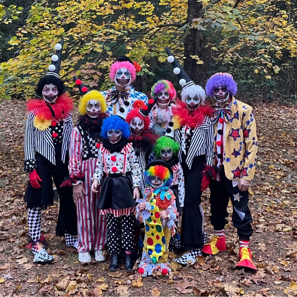 Halloween Costume: Little Girl Clown